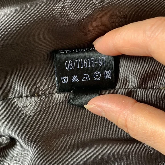 Finest genuine leather man bomber jacket with removable mink collar. - Picture 13 of 15